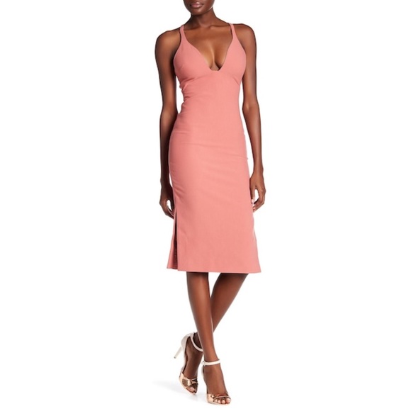 cinq a sept Dresses & Skirts - Cinq a Sept Ara Plunge Dress in Coral 2 NWOT